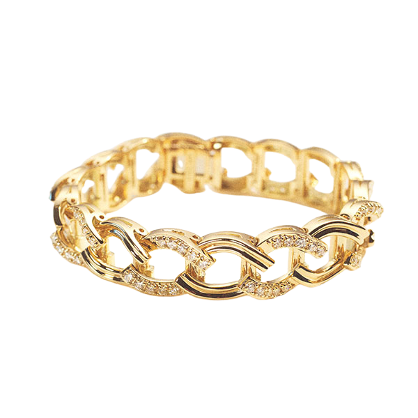 Gold Link Bracelets