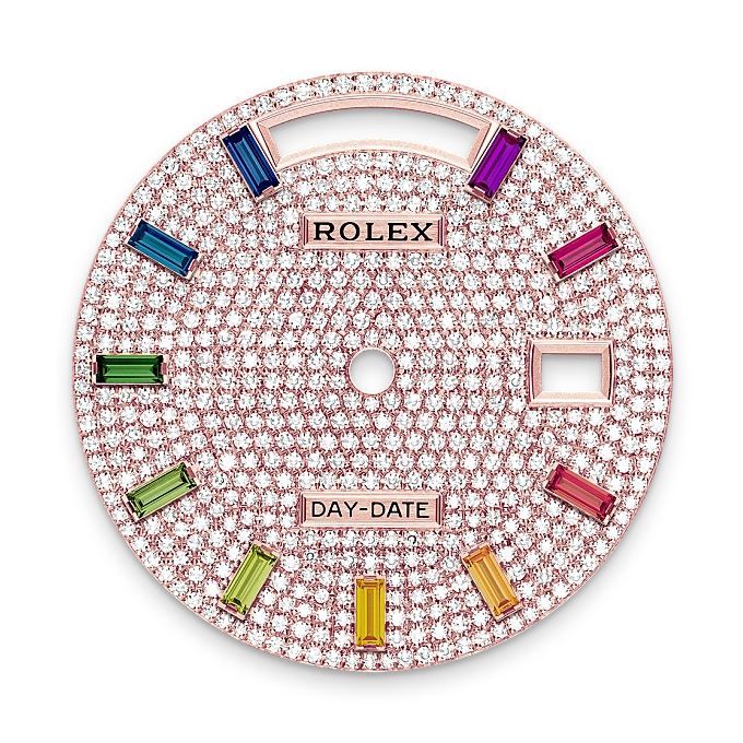 Diamond-Paved Dial