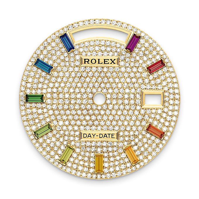 Diamond-Paved Dial